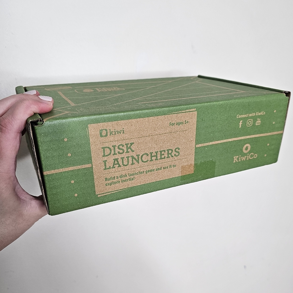 UNOPENED Kiwi Co kiwi crate "Disk Launchers" kit